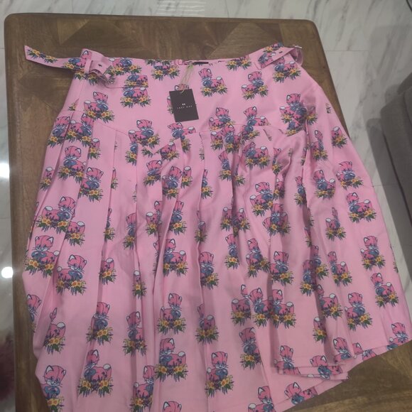 Lazy Oaf cat skirt size 24 UK